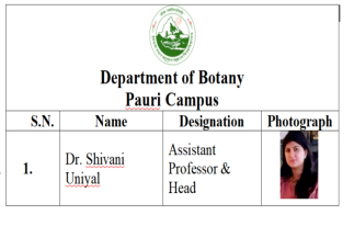 Botany Pauri