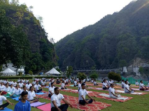 EIGHTH INTERNATIONAL YOGA DAY, 21 JUNE 2022 