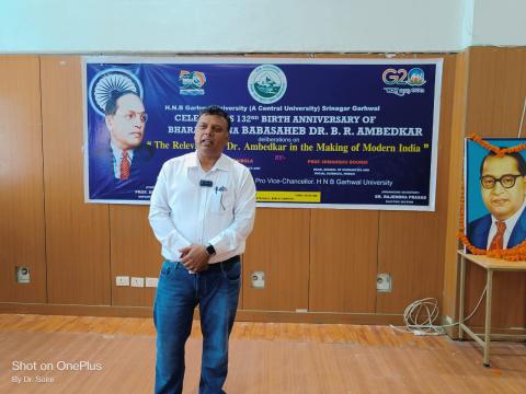 132nd Ambedkar jayanti celebrated