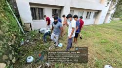 Swachchata Hi Seva 2026 Cleanliness Drive in the HNB Garhwal University.